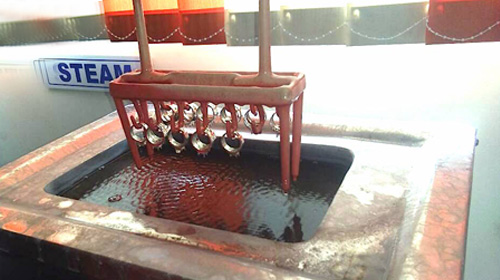 Steaming and Ultrasonic Cleaning