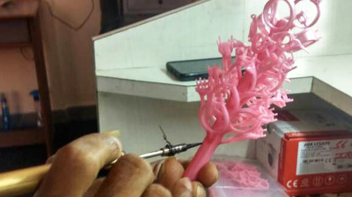 Rubber Mould and Wax Pieces